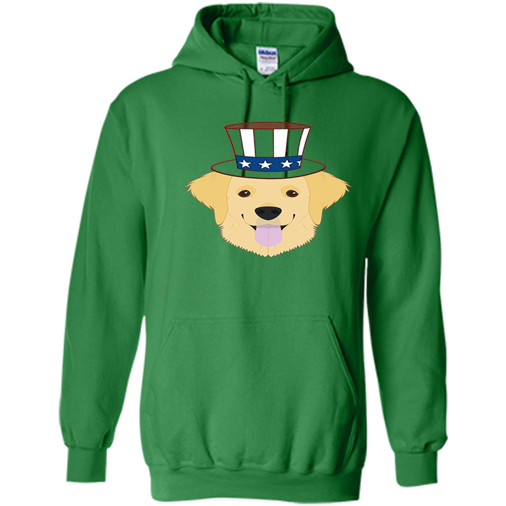 Dog Lover T-shirt The 4th of July Irish Green