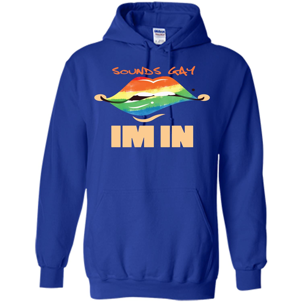 LGBTQ T-shirt Sound Gay Im In Royal