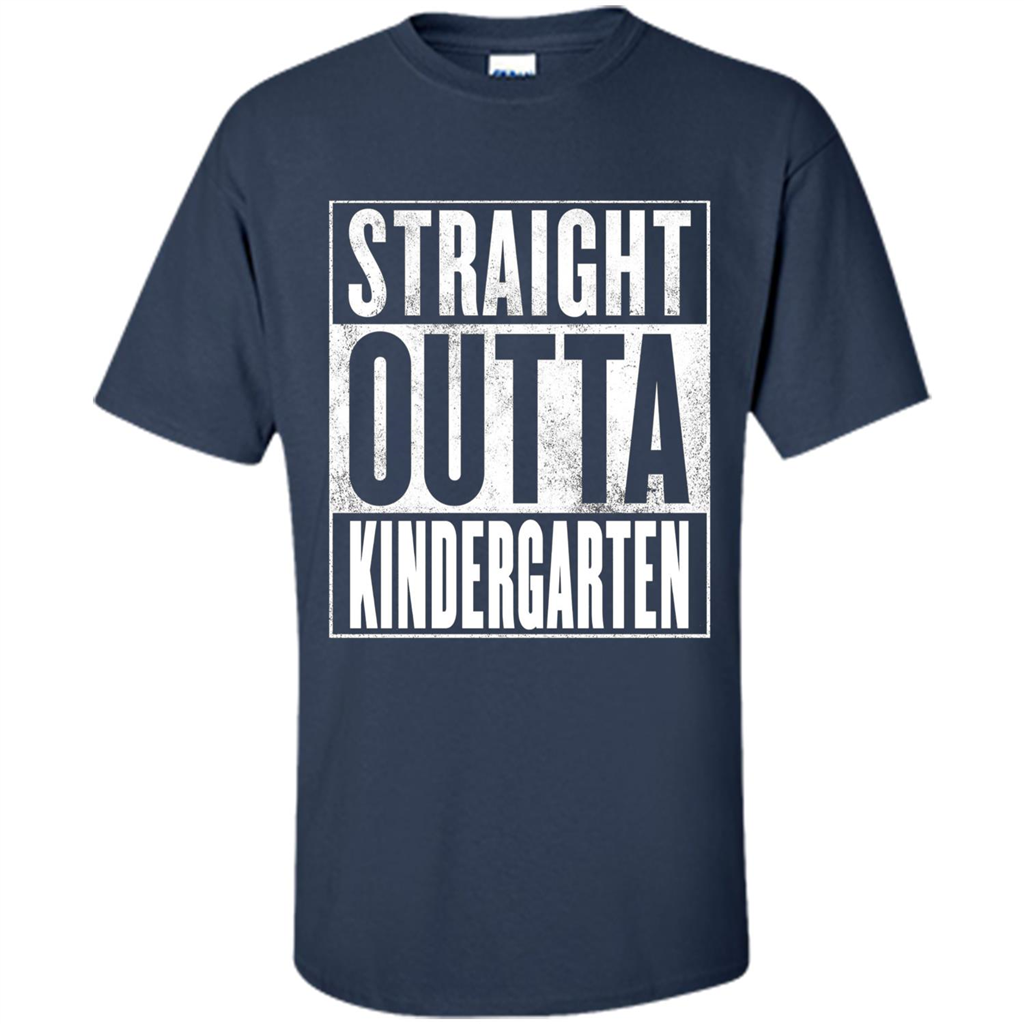 Straight Outta Kindergarten T-shirt Navy
