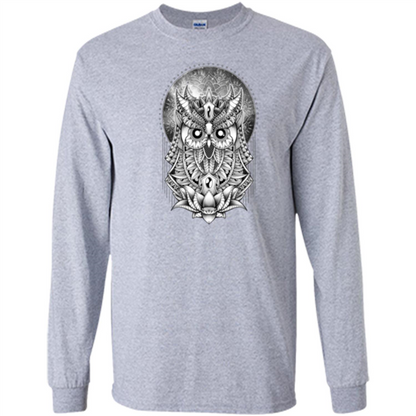 Venus Owl T-shirt Planet Sport Grey