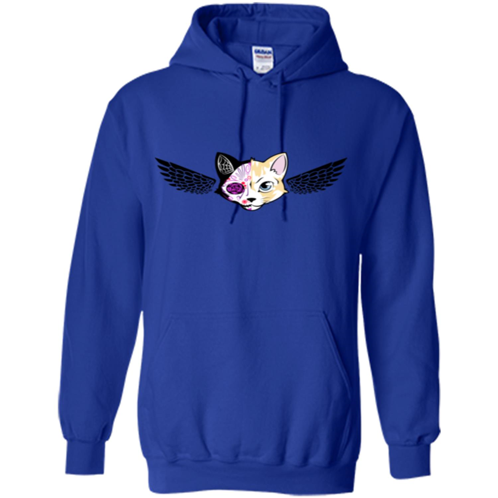 Wolf and Bird T-shirt Royal