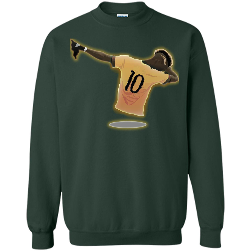 Dabbing Soccer T-shirt Forest Green