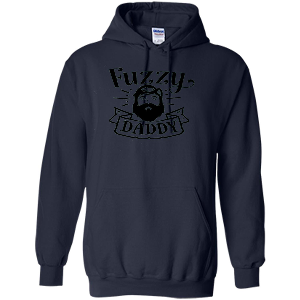 Fathers Day T-shirt Fuzzy Daddy Navy