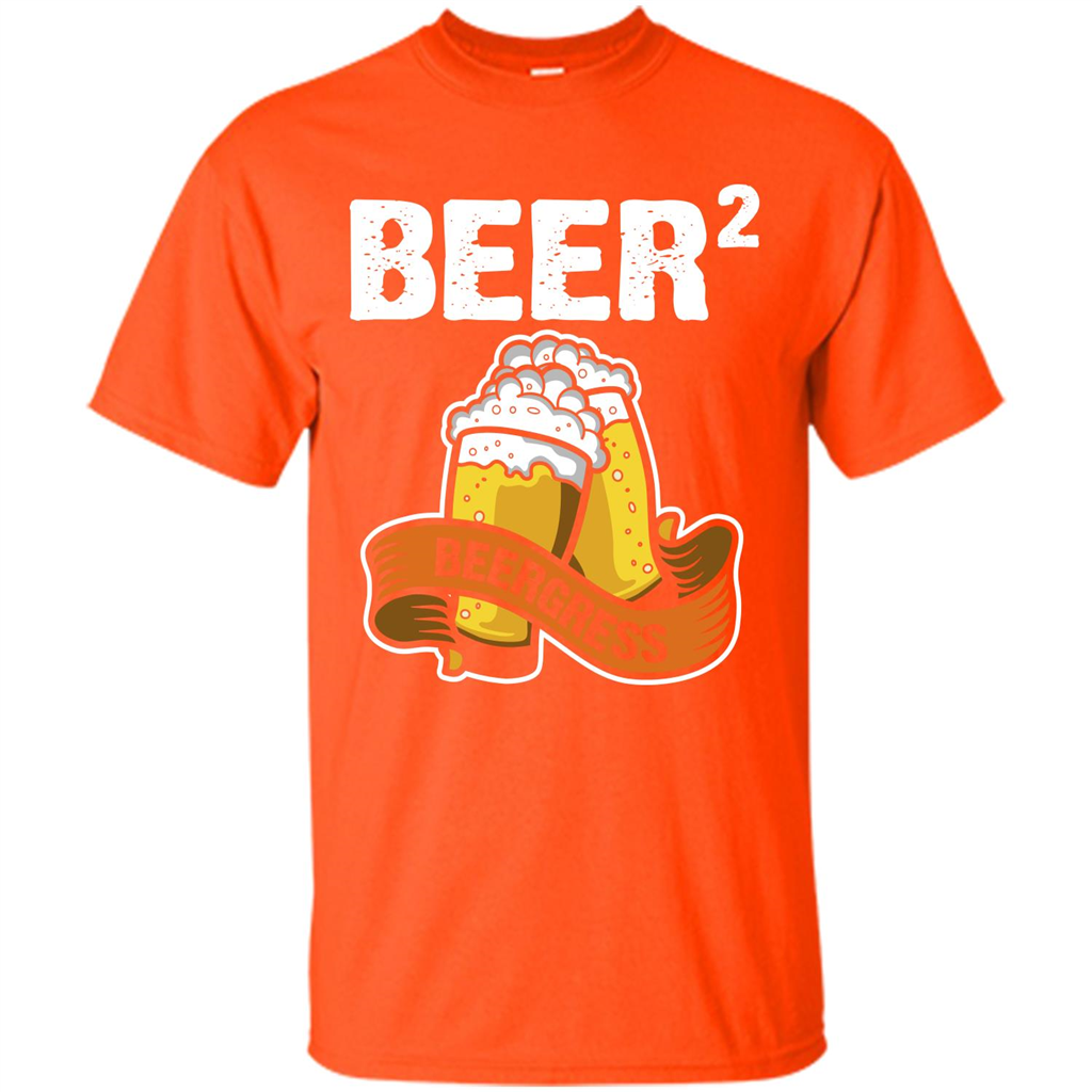 Beer T-shirt Beergress Orange