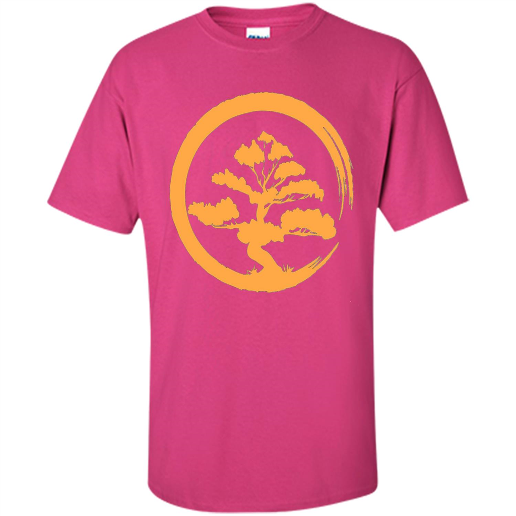 Bonsai Tree Japanese Zen Artist T-shirt Heliconia