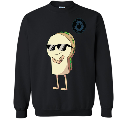 SAVAGE SANDWICH - FOOD LOVER LIMITED EDITION TEE shirt Black