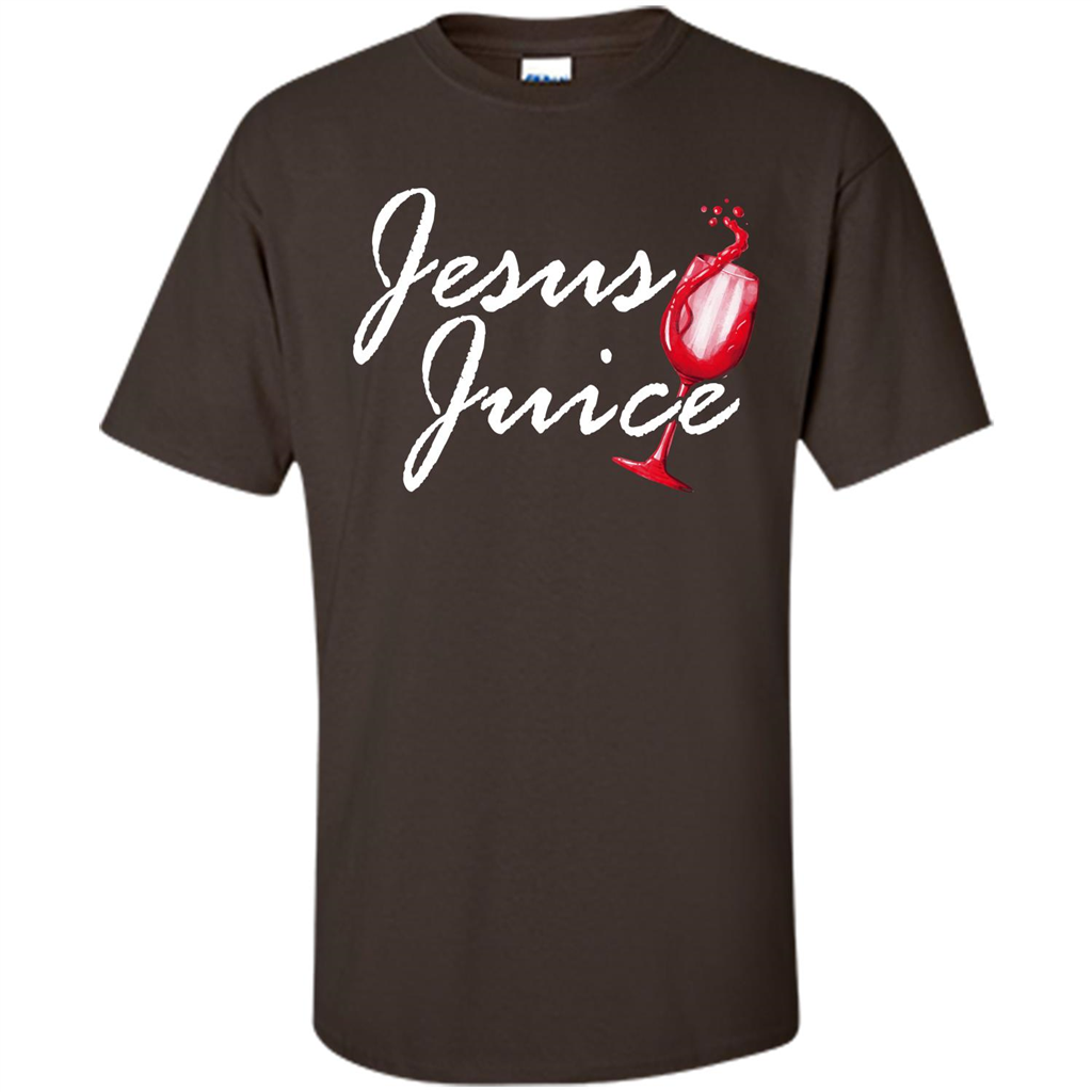 Wine T-shirt Jesus Juice Dark Chocolate
