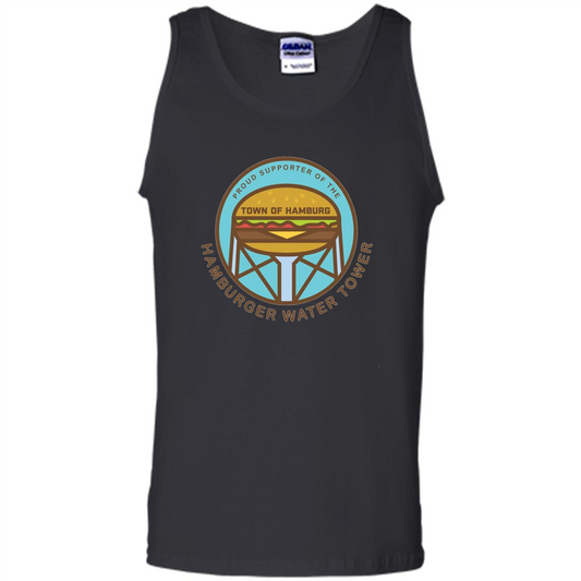 Hamburger Water Tower T-shirt Black