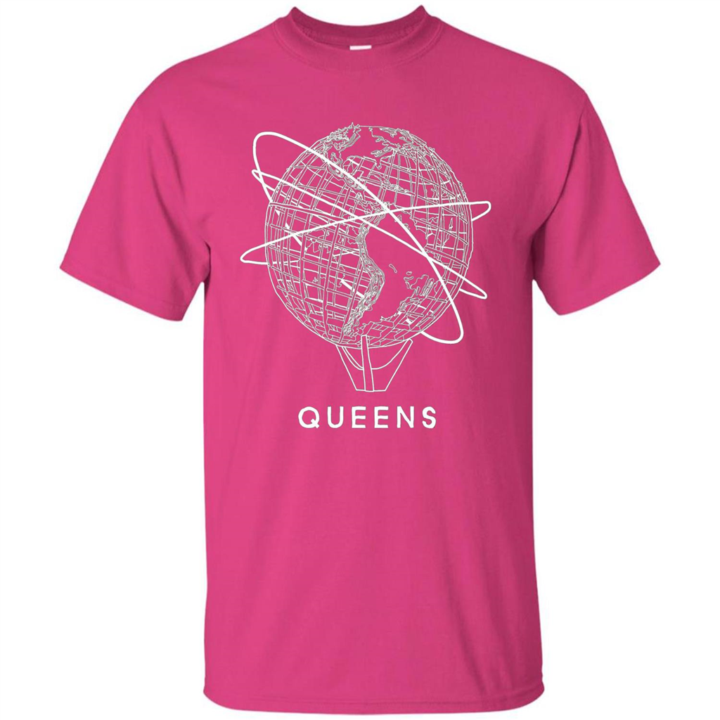Queens New York Unisphere T-shirt Heliconia