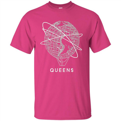 Queens New York Unisphere T-shirt Heliconia