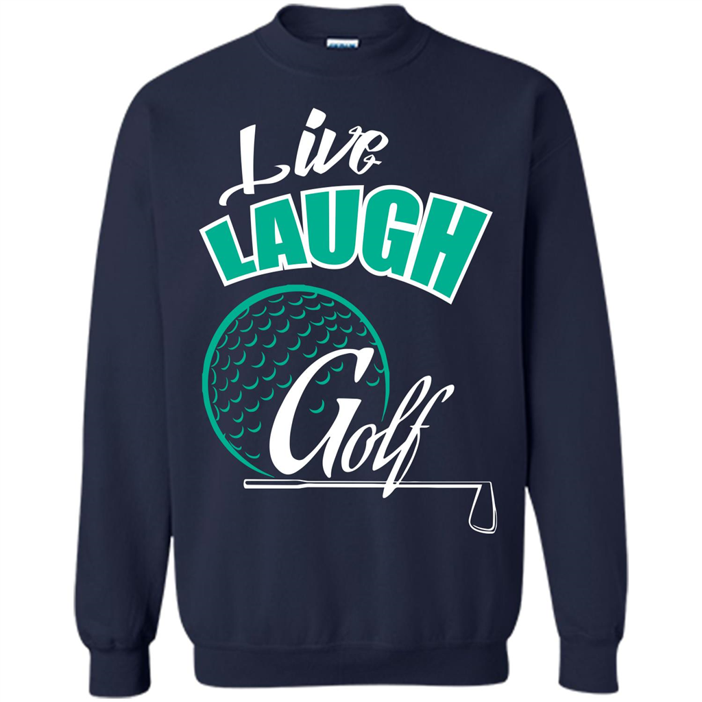 Goft T-shirt Live Laugh Golf Navy