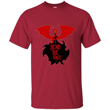 Movies T-shirt Bend The Knee T-shirt Cardinal