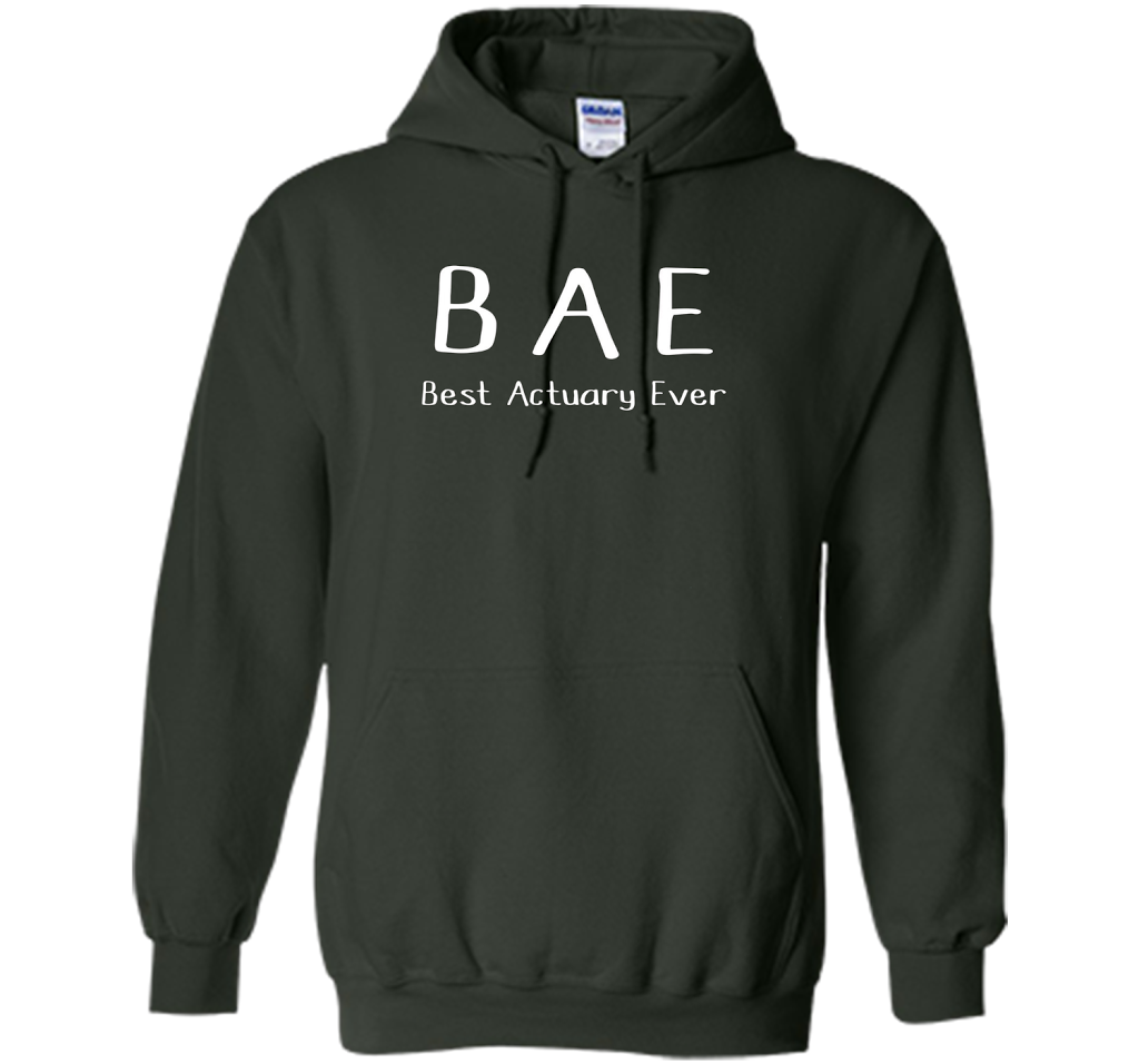 BAE Best Actuary Ever Tshirt funny work job humor shirt shirt Forest Green