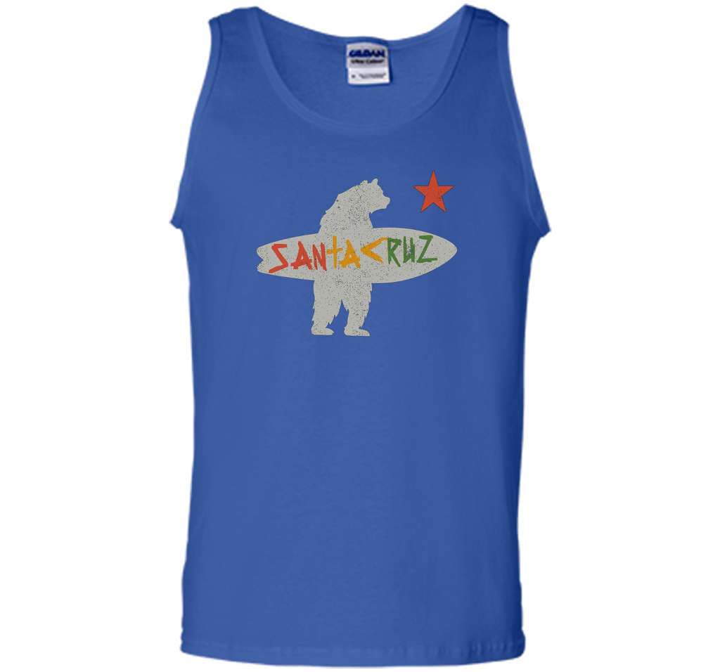 Santa Cruz Surf Bear Rockport Texas T-shirt Royal