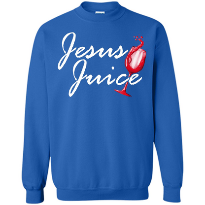 Wine T-shirt Jesus Juice Royal