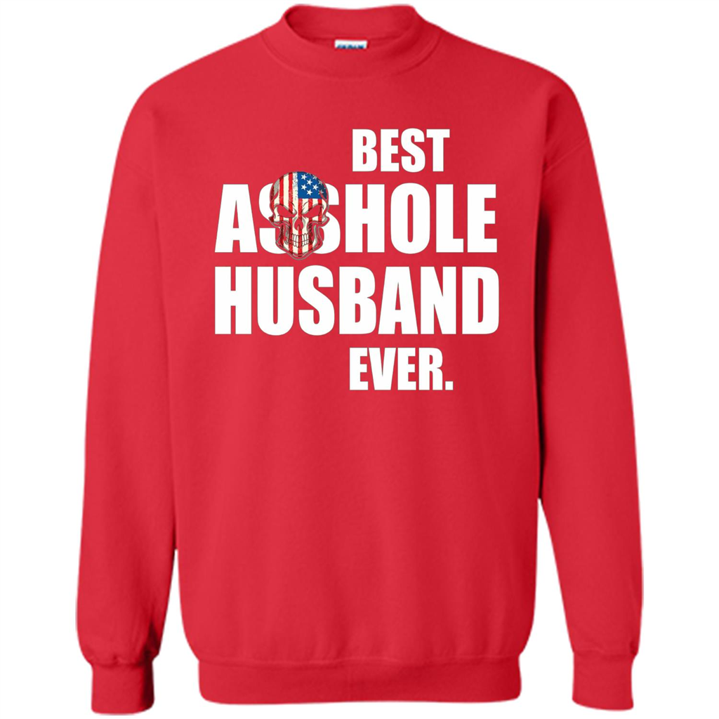 Best Asshole Husband Ever T-shirt Red