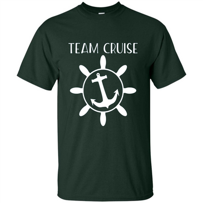 Boat Anchor Team Cruise T-shirt Forest Green