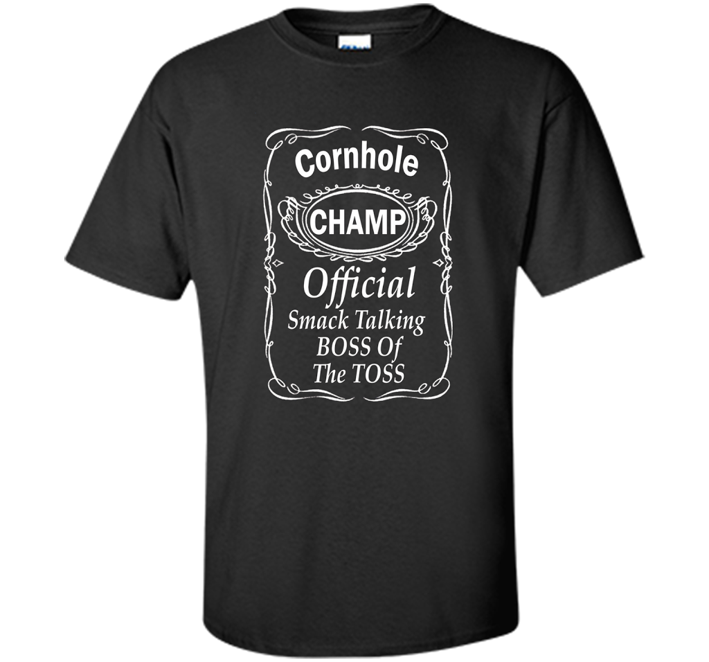 Cornhole Champ Distressed T-shirt