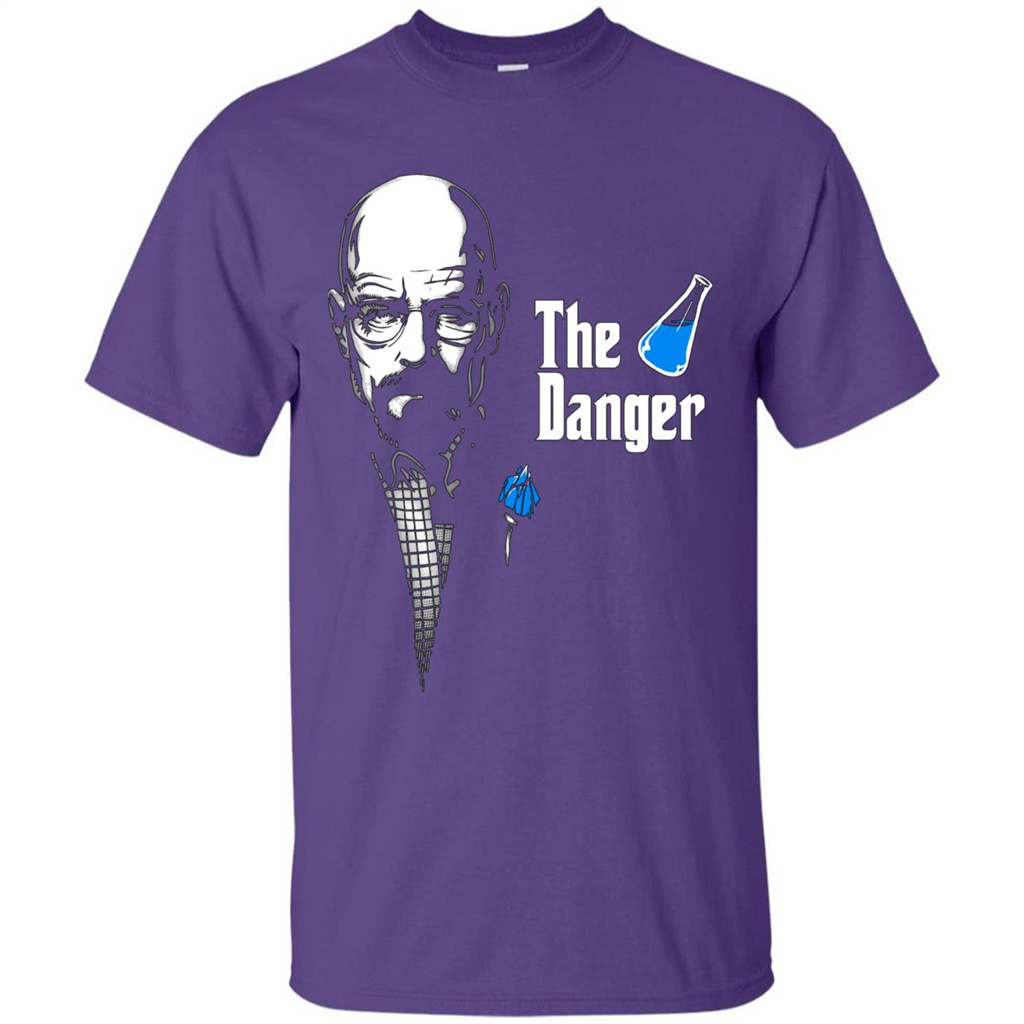 Movies T-shirt The Godfather Of Danger Purple