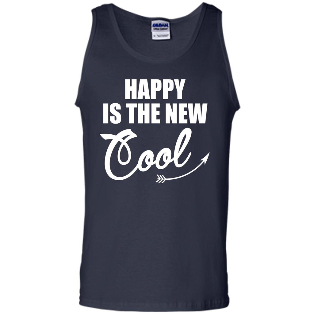 Happy Is The New Cool T-shirt Navy