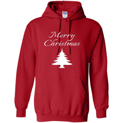 Merry Christmas Xmas Tree T-Shirt Red