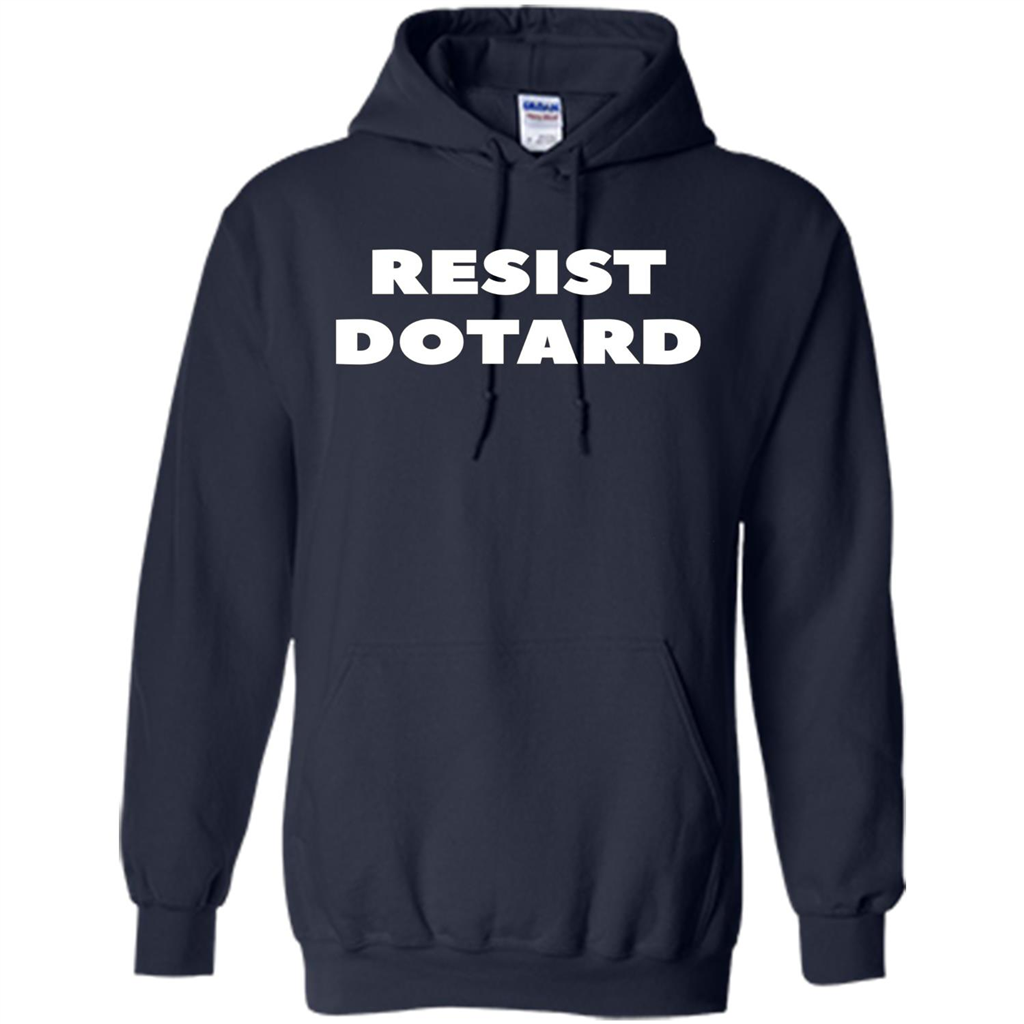 American President T-shirt Resist Dotard T-Shirt Navy