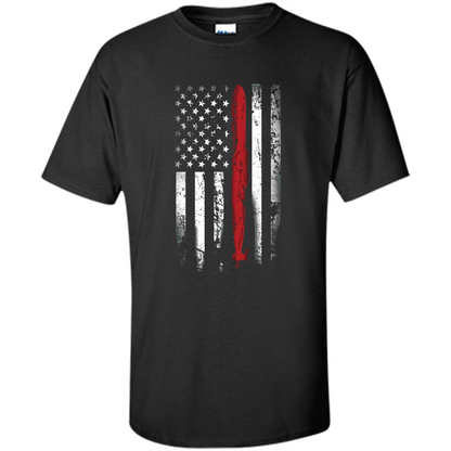 American Flag Shirt Black
