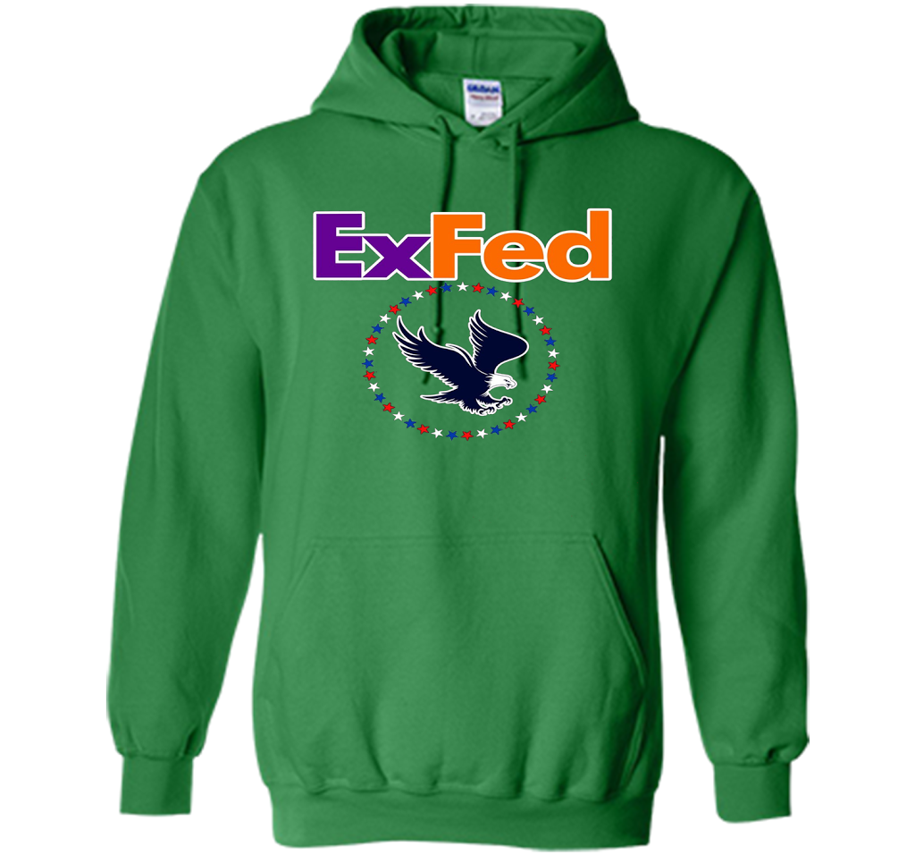 Funny Retired Federal Government Worker EX FED T-shirt t-shirt Irish Green