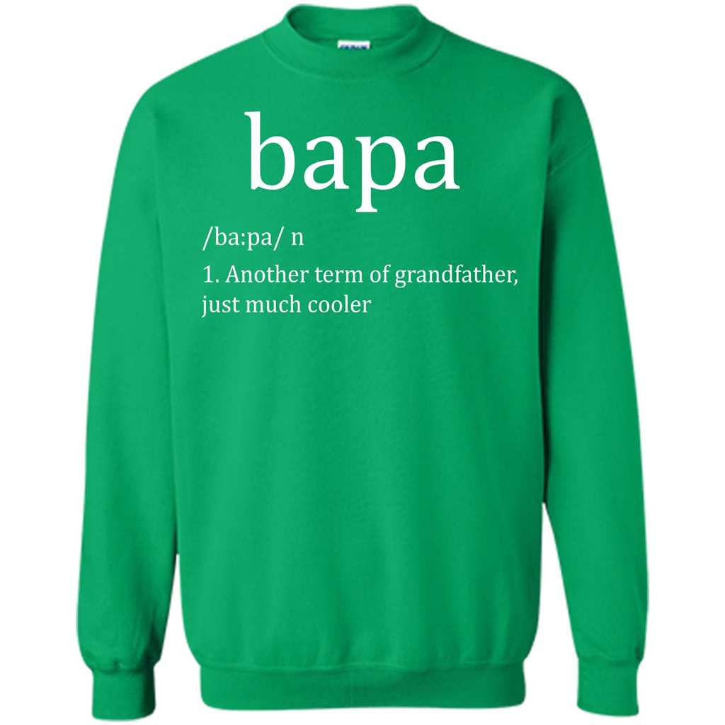 Papa T-shirt Bapa T-shirt Irish Green