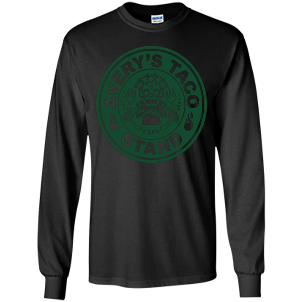 Avery's Taco Stand Green T-shirt Black