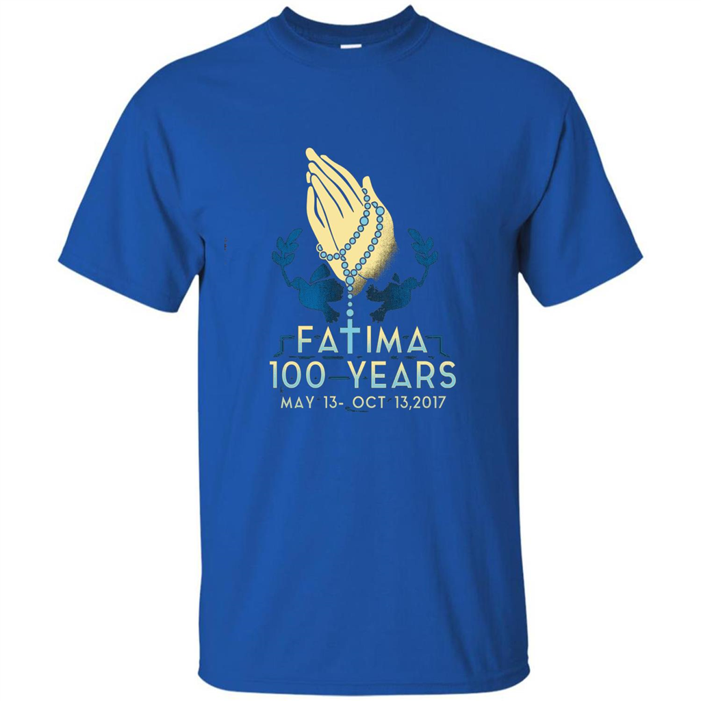Fatima 100 Years T-shirt Royal