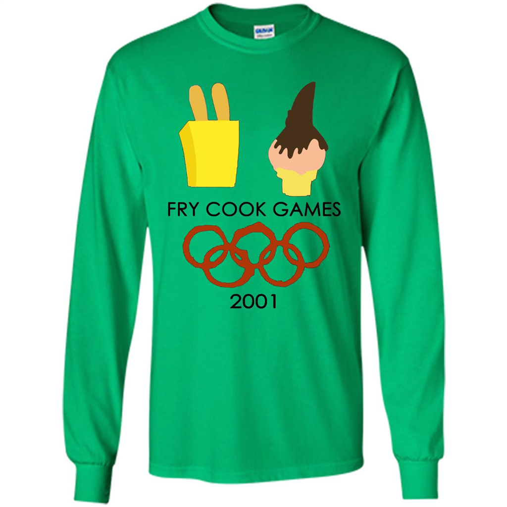 Fry Cook Games T-shirt Irish Green