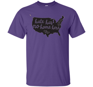 Hate Has No Home Here USA Equality Diversity T-shirt cool shirt