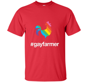 Hashtag Gay Farmer Pride Chicken T-Shirt t-shirt