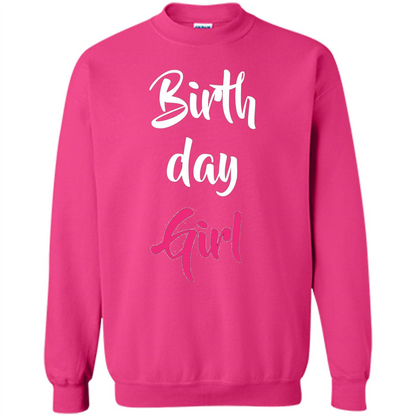 Birthday Girl T-shirt Pink Party Birthday T-shirt