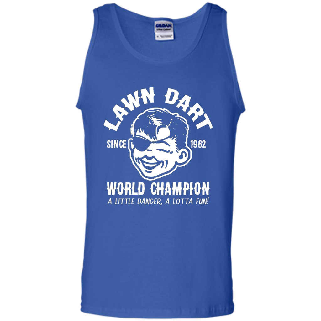 Lawn Dart Since 1962 World Champion Backyard Game T-shirt Royal