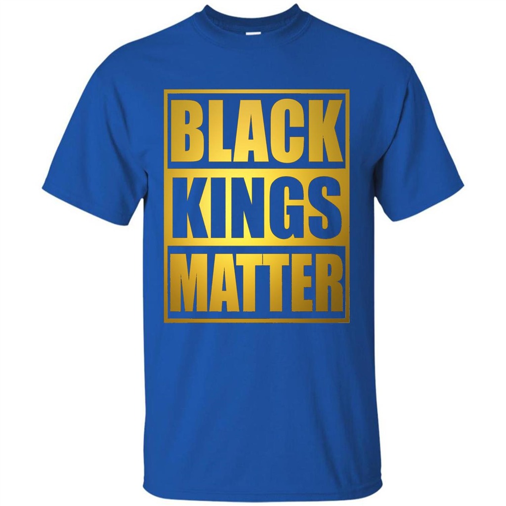 Black Kings Matter T-shirt Royal