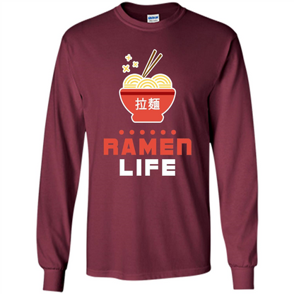 Ramen Life T-shirt, Tasty Anime Noodle Bowl T-shirt