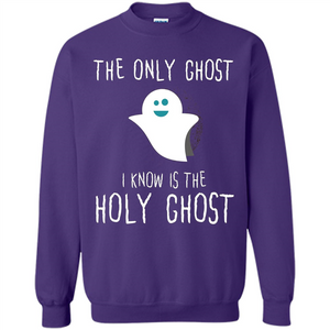 Christian Halloween T-shirt The Only Ghost I Know Is Holy Ghost