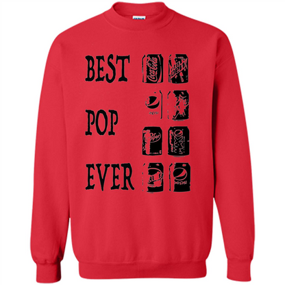 Best Pop Ever - Funny Father's Day Holiday Red
