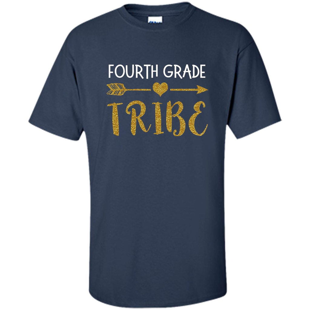 Fourth Grade Tribe T-shirt Navy