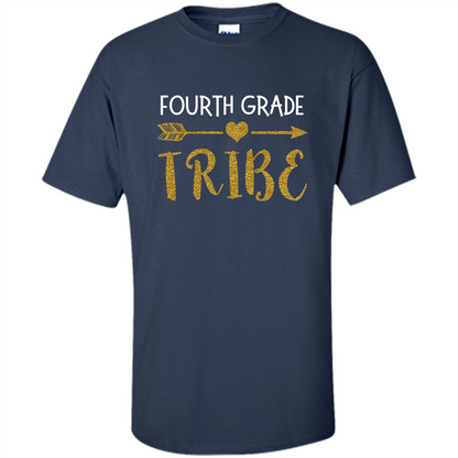 Fourth Grade Tribe T-shirt Navy