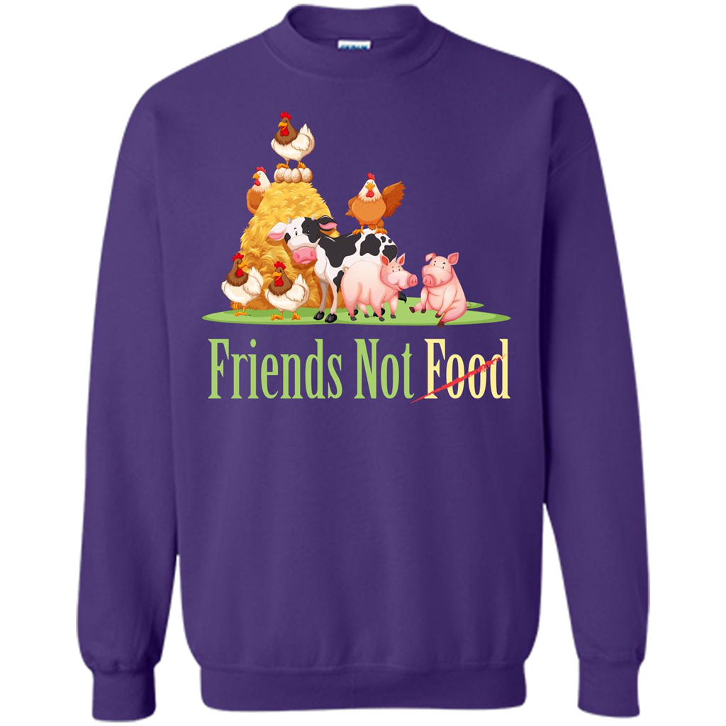 Animal T-shirt Friends Not Food T-shirt
