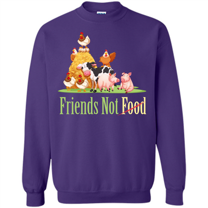 Animal T-shirt Friends Not Food T-shirt