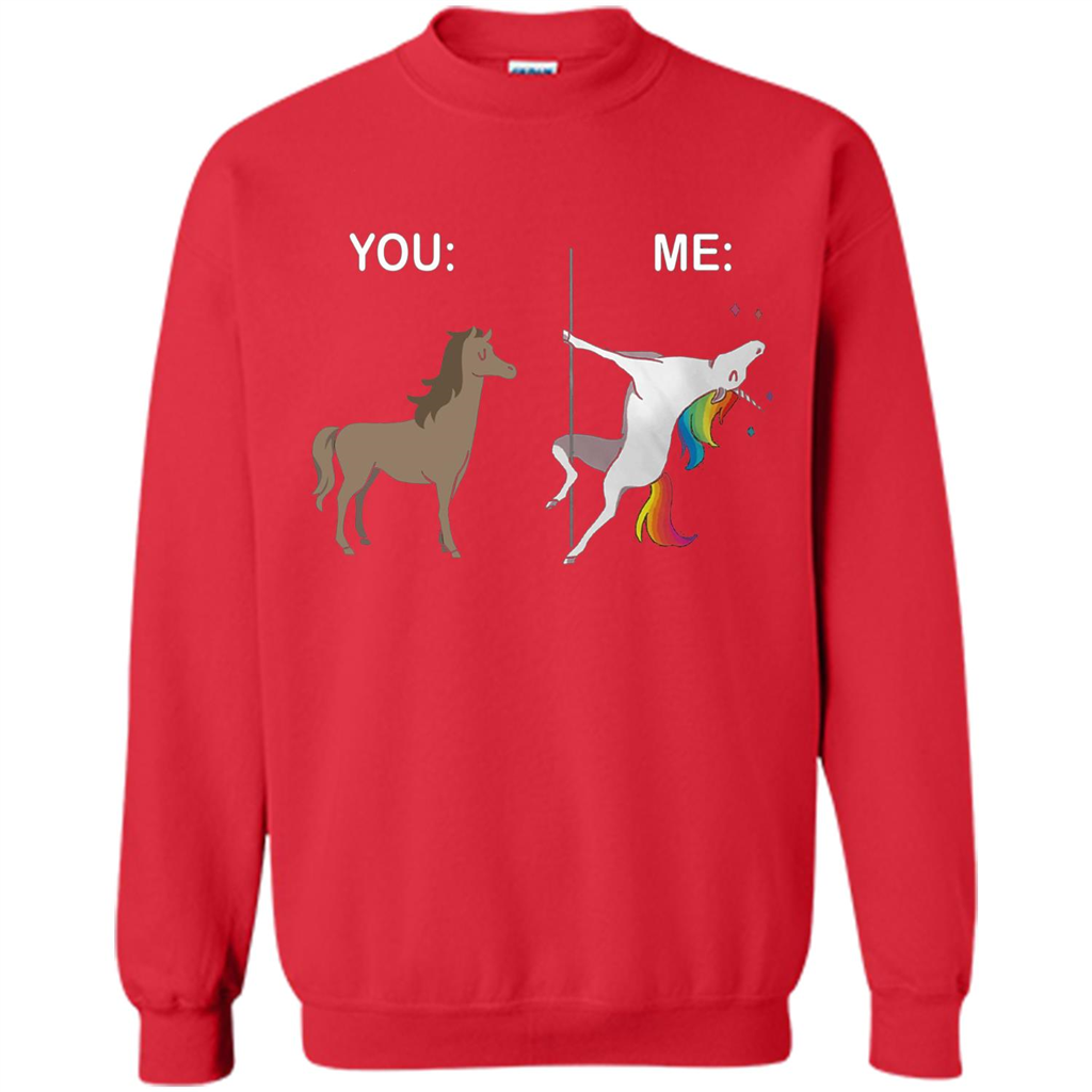 Cute Unicorn You And Me T-shirt Red