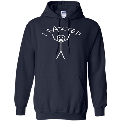 Fart T- Shirt I Farted Navy