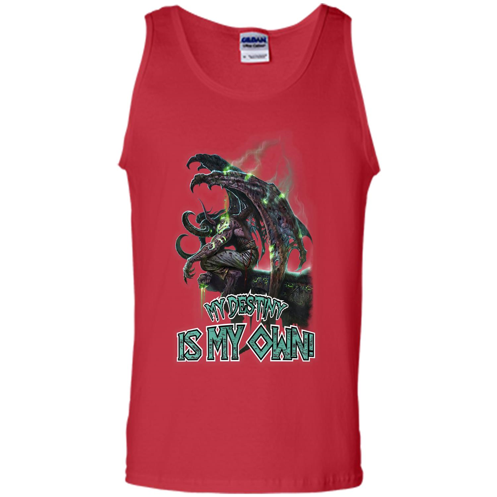 World of Warcraft T-shirt My Destiny Is My Own T-shirt Red