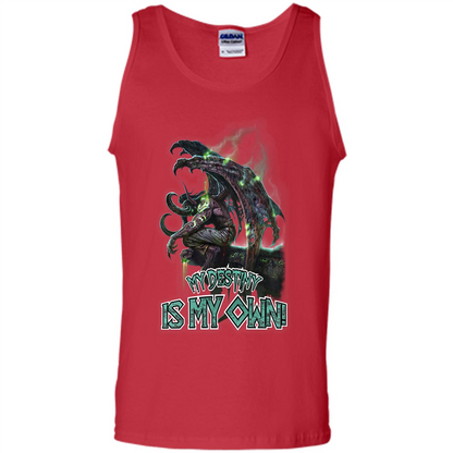 World of Warcraft T-shirt My Destiny Is My Own T-shirt Red