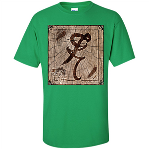 Wood Burned Healing Rune T-shirt