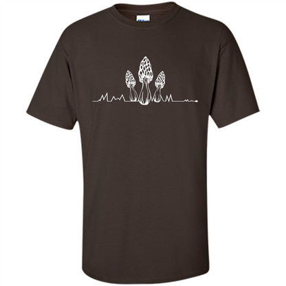 Mushrooms T-Shirt Gift Dark Chocolate
